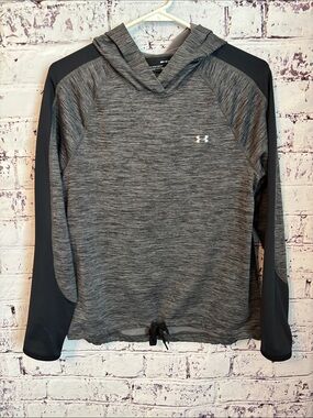 Under Armour Women’s Gray Heather Hooded Performance Pullover